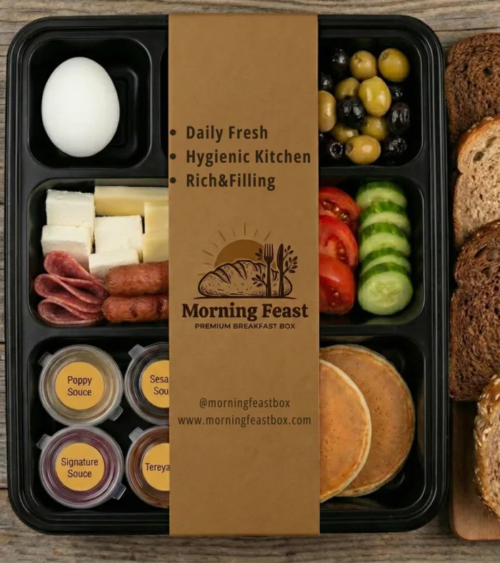 Morning Feast Box (15 çeşit kahvaltı kutusu)
